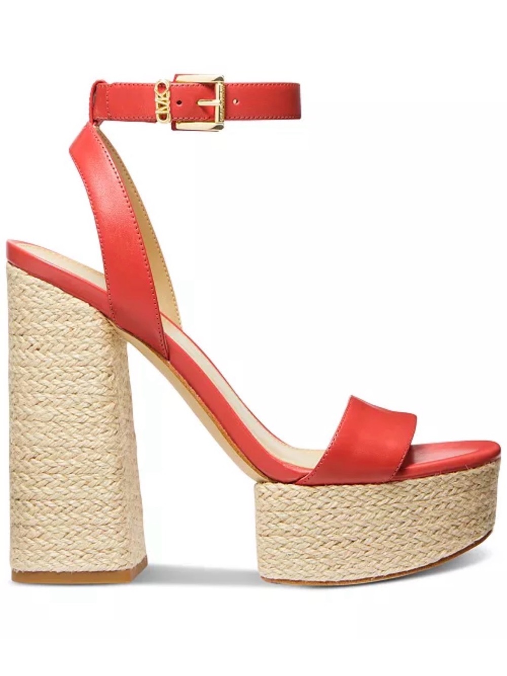 Michael Kors Platform Espadrille Sandals with Ankle Strap - Picture 2 of 12